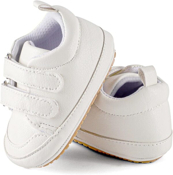 Cheerful Mario Baby First Walking Shoes Baby Boys Girls Pram Shoes Infant Prewalkers Soft PU Leather Anti-Slip - Image 5