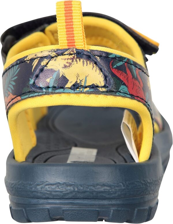 Mountain Warehouse Sand Kids Sandals - Comfortable Footwear with Cushioned Footbed, Touch Strap Fastening For Boys & Girls - For Spring Summer, Beach, Walking & Outdoors - Image 4