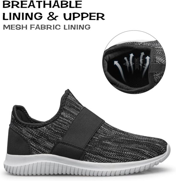 LOUSST Boys Girls Trainers Kids Sport Shoes Lightweight Breathable Sneakers Fashion Trainers for Toddler/Little Kid/Big Kid - Image 3