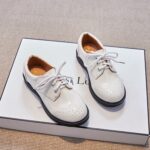 Boys Girls Lace Up Shoes Toddler Little Kids School Uniform Shoes Flat Dress Wedding Shoes - Image 2