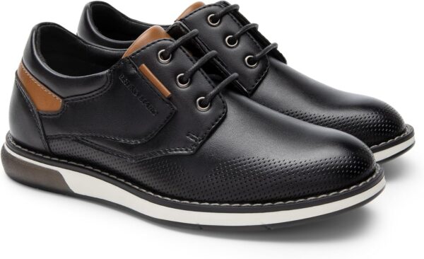 Bruno Marc Boy's Casual Dress Oxford Comfort Slip-On Smart Shoes Uniform Formal Fashion Sneaker for Kids - Image 4
