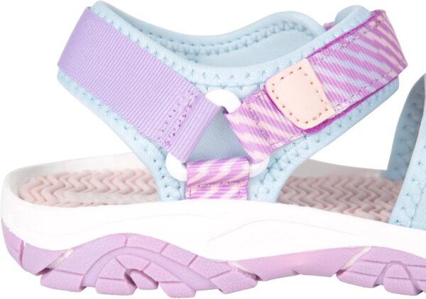 Mountain Warehouse Reef 3 Strap Kids Sandals - Neoprene Lined Boy & Girls Beach Shoes, Durable Sandals, Hook & Loop, Quick Dry Summer Footwear - for Beach Walking - Image 7