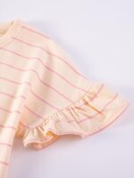 TCWWBB Toddler Girls Summer Short Outfits Clothes Set Kids Cute Unicorn Bunny Rainbow Animal Print Short Sleeve Cotton T-Shirt Tops and Shorts 2 Piece Crewneck Clothing Set Age 1-7 Years Old - Image 5