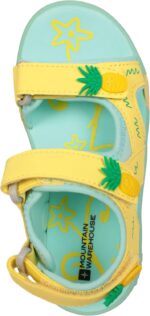 Mountain Warehouse Seaside Junior Sandals - Neoprene Lining, Flexible Kids Shoes, Removable Heel Strap Beach Shoes - For Walking, Travelling & Beach - Image 5