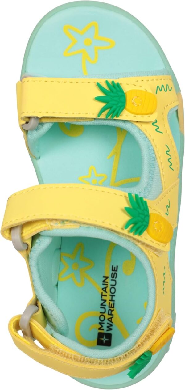 Mountain Warehouse Seaside Junior Sandals - Neoprene Lining, Flexible Kids Shoes, Removable Heel Strap Beach Shoes - For Walking, Travelling & Beach - Image 5