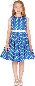 BlackButterfly Kids 'Audrey' Vintage 50's Girls Dress - Image 3