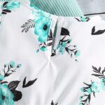 Girl Dress Toddler Long Sleeve Dresses A-line Floral Casual Party Dress with Cardigan Sets for Little Big Kids 4-13 Years - Image 4