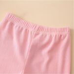 Girl Trousers Set Raglan Long Sleeve Ruffle Top Shirt Print Pants Kid 2 Pcs Outfits Clothes 3-7 Years - Image 6