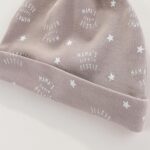 Newborn Baby 5 Hats and 5 Pairs Anti-Scratch Mittens for Babies Boys and Girls,Ages 0-6 Months 100% Cotton - Image 5