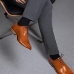 Bruno Marc Men's Lace-Up Leather Shoes, Classic Oxfords Formal Dress Shoes Brogues Derby, Comfortable School Shoes for Boy, Teen in Business, Party and Wedding - Image 8