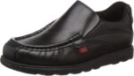 Kickers Boy's Fragma Slip on Moc Toe Comfortable Leather Shoes