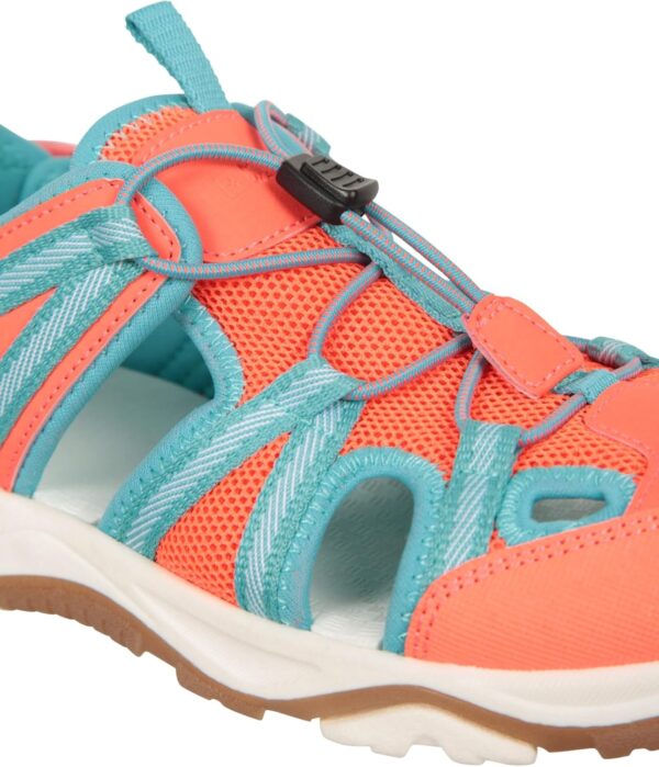 Mountain Warehouse Seabank Kids Shandal - Mesh Lined Comfortable Shoes with Rubber Outsole & Adjustable Straps, Boys & Girls- Summer Beach, Walking, Hiking & Outdoors - Image 8