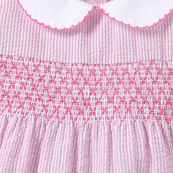 Little Girls' Dresses Casual Spring Summer Outfit Cotton Clothes for 2-8 Years Old Toddlers and Girls - Image 3