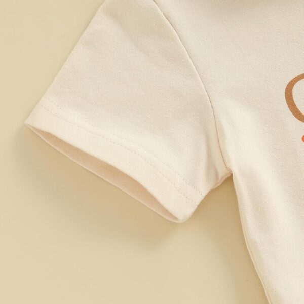 Baby Girls Clothes New Born Shorts Set Flower Print Short Sleeve Romper + Shorts + headband 3pcs Summer Outfit Infant Clothing - Image 6