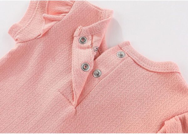 Newborn Baby Short Sleeve Bodysuits Cotton One-Piece Baby Boy Girl Clothes 5-Pack - Image 6