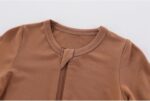 Unisex Rayon Made from Bamboo Zipper Baby Boy Girl Rompers 2 Pcak Long Sleeve Infants Jumpsuits New Born Clothes - Image 3