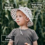 JAN & JUL Baby Toddler Kids Breathable Cotton Bucket Sun-Hat 50 UPF, Adjustable for Growth, Stay-on, Unisex - Image 2