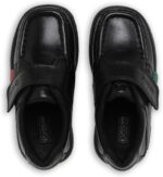 Kickers Boy's Fragma Single Strap Moc Toe Comfortable Leather Shoes - Image 5