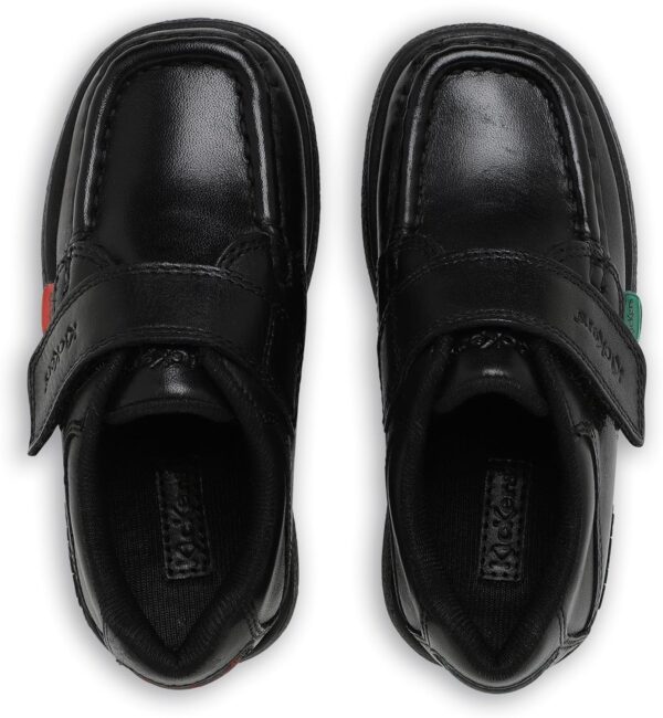 Kickers Boy's Fragma Single Strap Moc Toe Comfortable Leather Shoes - Image 5