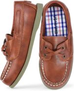 MIXIN Boys Loafer Shoes Slip On Flat Dress Shoes PU Leather Casual Moccasin Shoes for Toddler/Lillte/Big Kids - Image 3