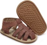 UK Baby Boys Girls Sandals,Boys Tennis Shoes Fisherman Sandals Toddler First Closed Toe Girls Shoes Baby Shoes Clearance - Image 3