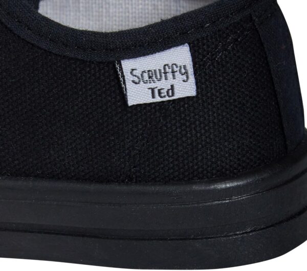 Kids Canvas Shoes Boys Trainers Girls Pumps Unisex Easy Fasten Plimsolls Casual Shoes - Image 6