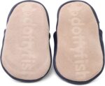 Dotty Fish Soft Leather Baby and Toddler Barefoot Shoes for Boys and Girls. Non-Slip Suede Soles. Animal Designs. 0-6 Months - 4-5 Years - Image 4