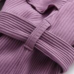 Awxoder Toddler Baby Girl Clothes Ruffle Suspender Solid Color Bow Shorts Outfit Sets - Image 6