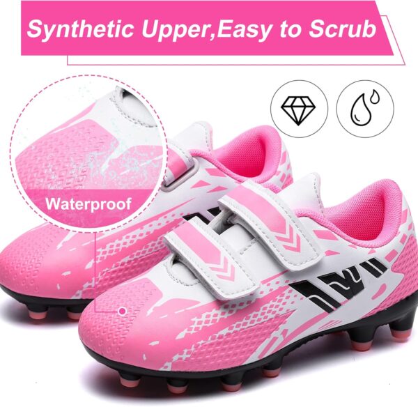 Boys Football Boots Trainers Kids Football Training Shoes Girls Soccer Athletics Shoes Sport Shoes Running Shoes Teenager Outdoor Football Shoes Sneakers for Unisex - Image 6