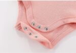 Newborn Baby Short Sleeve Bodysuits Cotton One-Piece Baby Boy Girl Clothes 5-Pack - Image 5