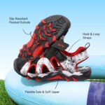 DREAM PAIRS Boys Girls Sandals Closed-Toe Athletic Sport Sandals Summer Outdoor Toddler/Little Kid/Big Kid - Image 4