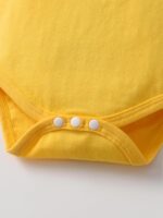 Baby Girls Cotton Rompers Newborn Summer Ruffle Short Sleeve Skirt Set - Image 5