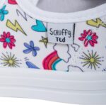 Kids Canvas Shoes Boys Trainers Girls Pumps Unisex Easy Fasten Plimsolls Casual Shoes - Image 6