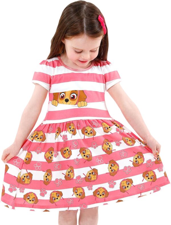 Paw Patrol Dress | Soft Cotton Girls Summer Dress | Skye Girls' Dresses - Image 2