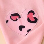 Girl Trousers Set Raglan Long Sleeve Ruffle Top Shirt Print Pants Kid 2 Pcs Outfits Clothes 3-7 Years - Image 5