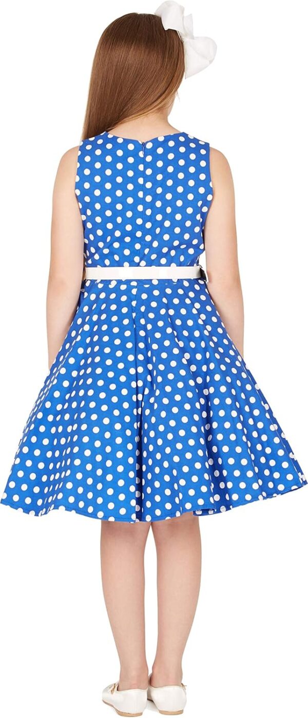 BlackButterfly Kids 'Audrey' Vintage 50's Girls Dress - Image 5