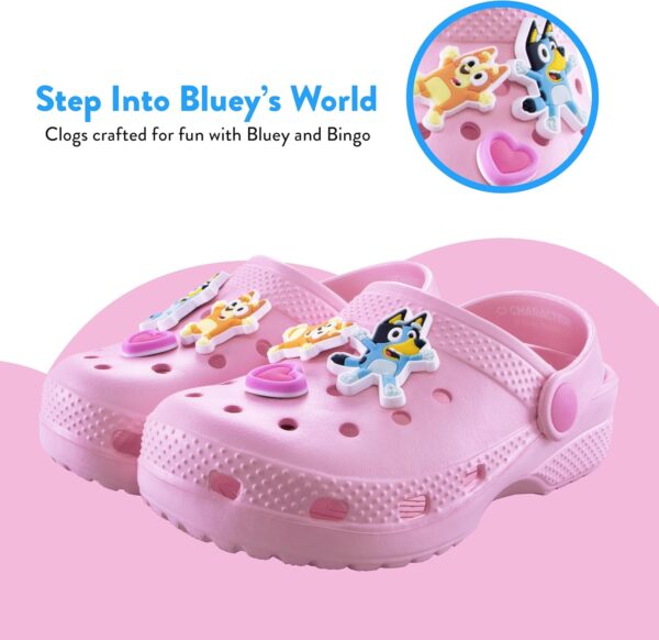 Bluey Girls Clogs, Bingo Kids Shoes, Summer Girls Sandals, Kids Clogs, Sizes Childrens 5 to 2 - Image 3