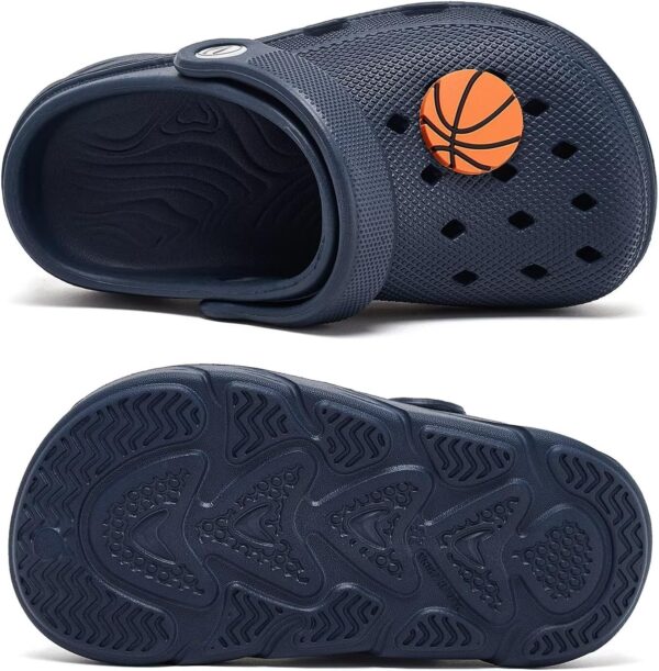 HOBIBEAR Boys and Girls Garden Clogs Slip on Sandals Beach Water Shoes (Toddler/Little Kids/Big Kids) - Image 5