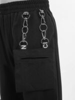 TSSOE Kids Girls 2Pcs Tracksuit Sleeveless Letter Printed Crop Top with Cargo Pant Hip Hop Jazz Outfit - Image 5