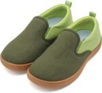 maxvinci Kids Canvas Shoes Girls Boys Barefoot Sneaker Slip On Breathable Casual Trainers Pumps Plimsoles for Little Kid/Big Kid - Image 4