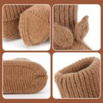 Baby Booties Newborn Babe First Walkers Knit Boots Warm Knit Crib Shoes Crochet Soft Infant Sock for Boy Girl - Image 5