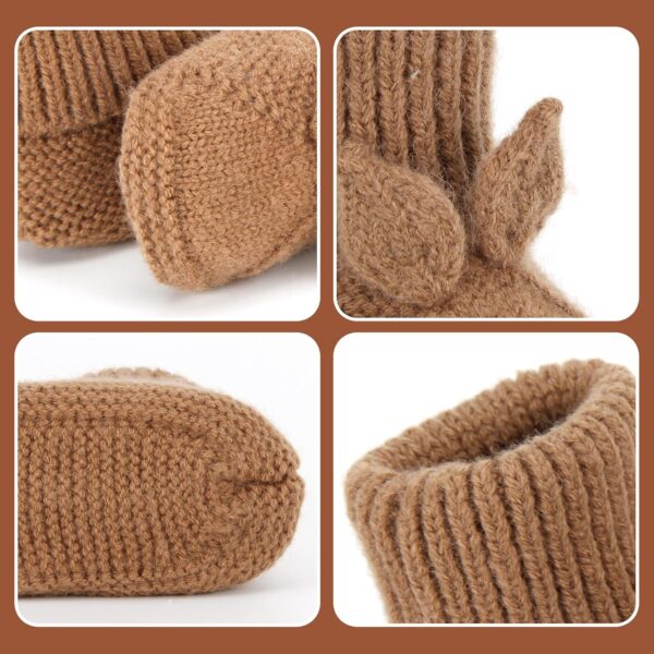Baby Booties Newborn Babe First Walkers Knit Boots Warm Knit Crib Shoes Crochet Soft Infant Sock for Boy Girl - Image 5