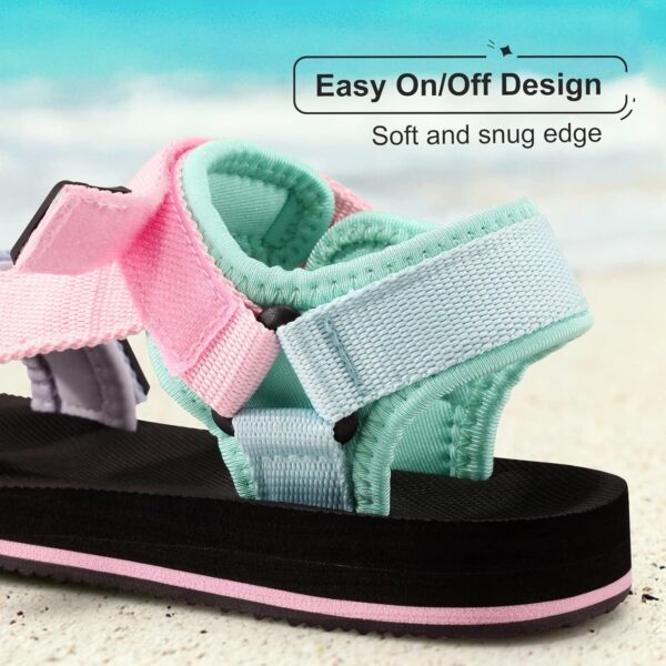 Harvest Land Girl Sandals Kids Summer Lightweight Outdoor Sandals Shoes - Image 3