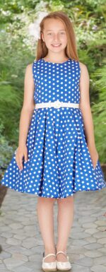 BlackButterfly Kids 'Audrey' Vintage 50's Girls Dress - Image 7