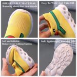 Boys Girls Light Up Running Trainers Baby LED Cute Duck Lightweight Sport Shoes Kids Breathable High Top Black Sock School Shoes Sneakers - Image 4