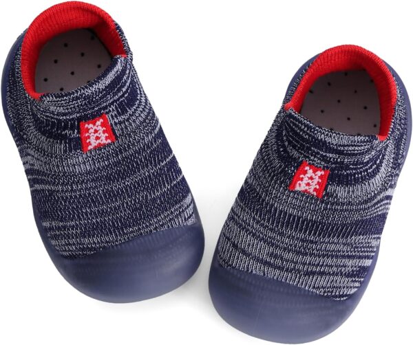 Cheerful Mario Baby Boys Girls Sock Shoes First Walking Toddler Slip on Sneakers Barefoot Breathable Antislip Flexible - Image 2