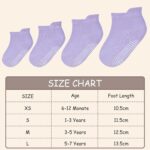 HYCLES Baby Girp Socks 20 Pairs for Boys Girls Toddler Infant Kids Children Non Skid Ankle Socks with Grip Anti-slip Socks for 0-7 Years - Image 7