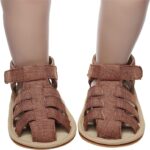 UK Baby Boys Girls Sandals,Boys Tennis Shoes Fisherman Sandals Toddler First Closed Toe Girls Shoes Baby Shoes Clearance - Image 7