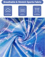 JiAmy Gymnastics Leotards for Girls with Shorts Set, 3Pcs Kids Gymnastics Athletic Outfit, Sleeveless Ballet Dancewear for Kids 3-12 Years - Image 5