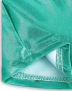 JiAmy Girls' Gymnastics Leotards 4 Piece Set, Solid Sleeveless Kids Ballet Dance Unitards with Shorts Gymnastics Outfits for 3-12 Years - Image 4